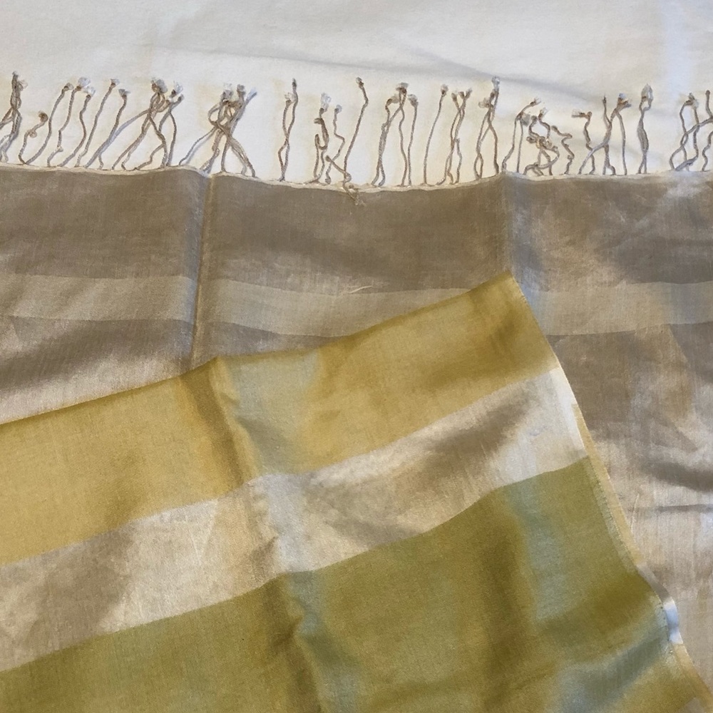 Preston & York Yellow Gradient Oblong Scarf